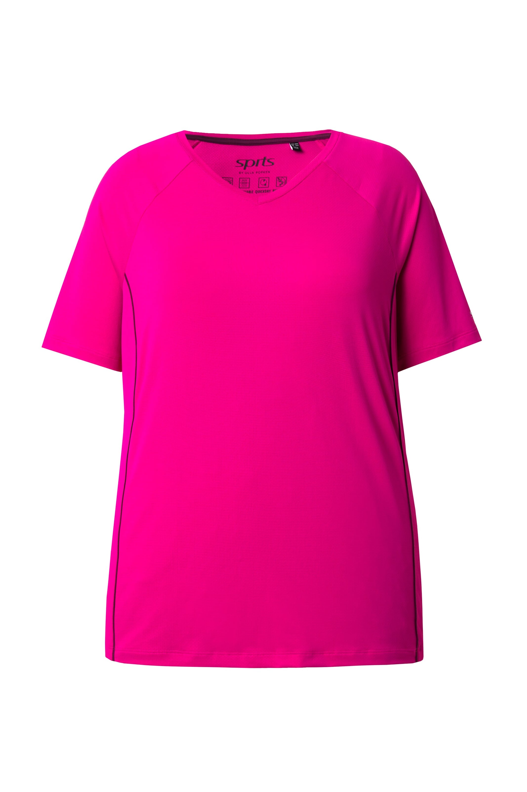 Ulla Popken Shirt in Pink: Vorderseite
