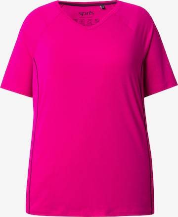 Ulla Popken Shirt in Pink: Vorderseite