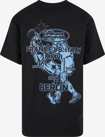 MT Upscale T-Shirt 'Play Fair' in Schwarz