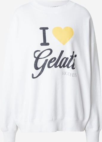 10Days Свитшот 'Gelati' в Белый: спереди