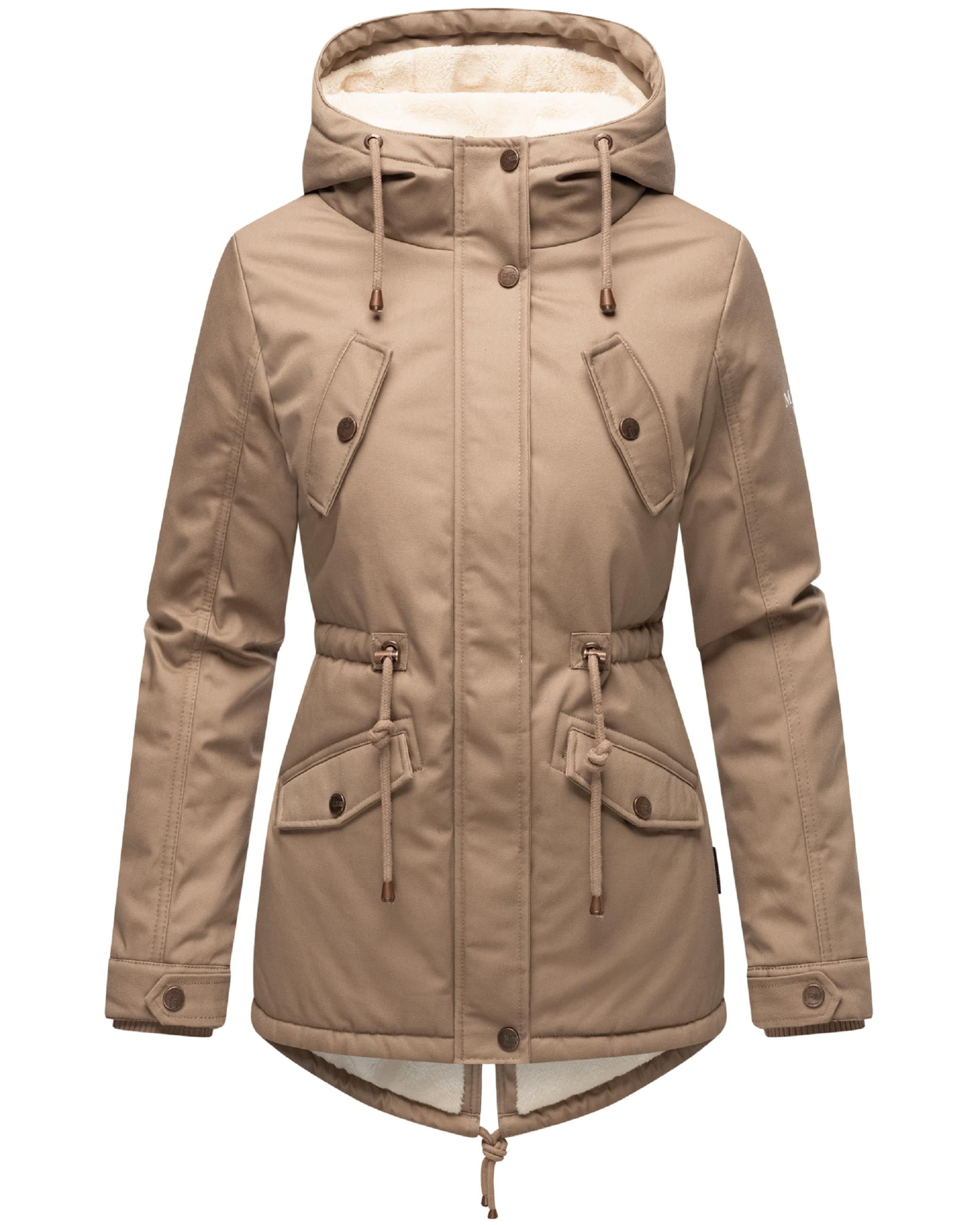 MARIKOO Zimska jakna 'Manolya' | siva barva