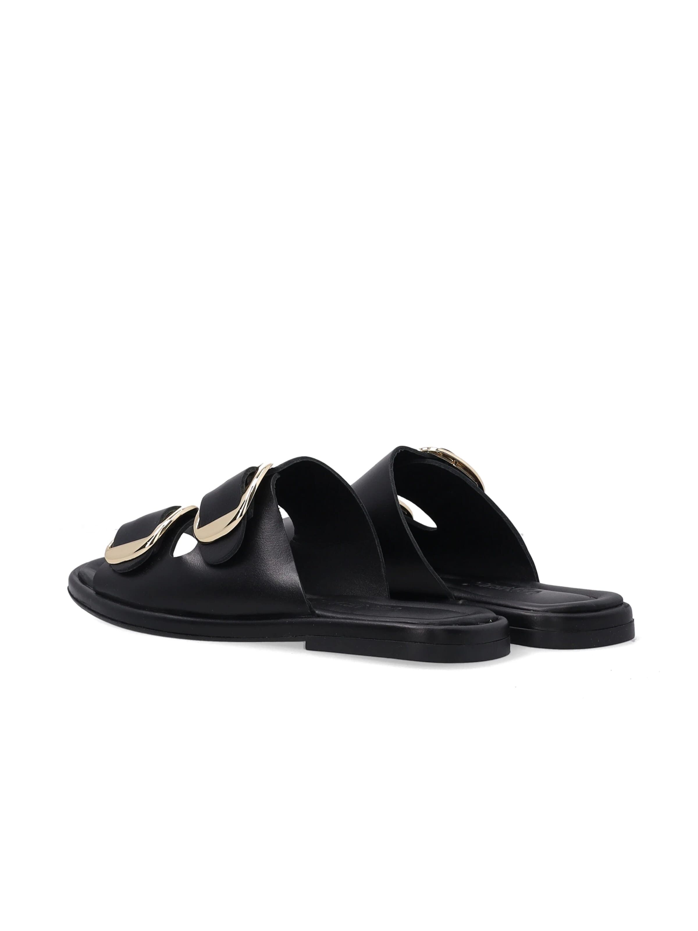 VENEZIA Mules in Black