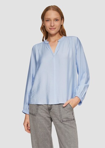 Chemisier s.Oliver en bleu : devant