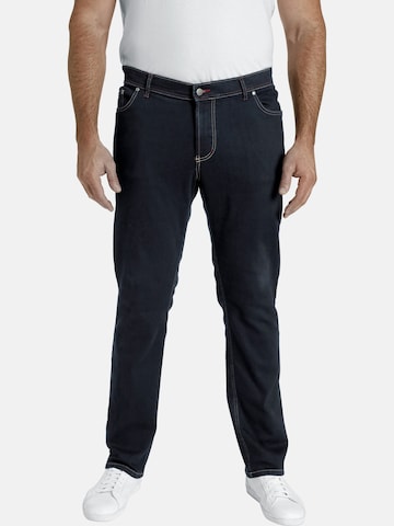 Charles Colby Regular Jeans 'Baron Talyn' in Blauw: voorkant