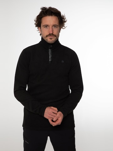 PROTEST Athletic Sweatshirt 'PERFECTO' in Black