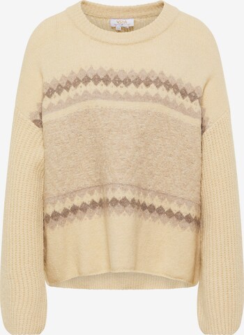 usha FESTIVAL Pullover in Beige: predná strana