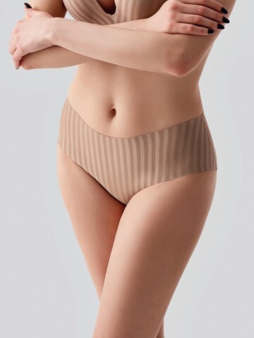 Slip C&City en marron : devant