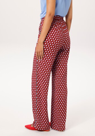 Aniston CASUAL Pajama Pants in Red