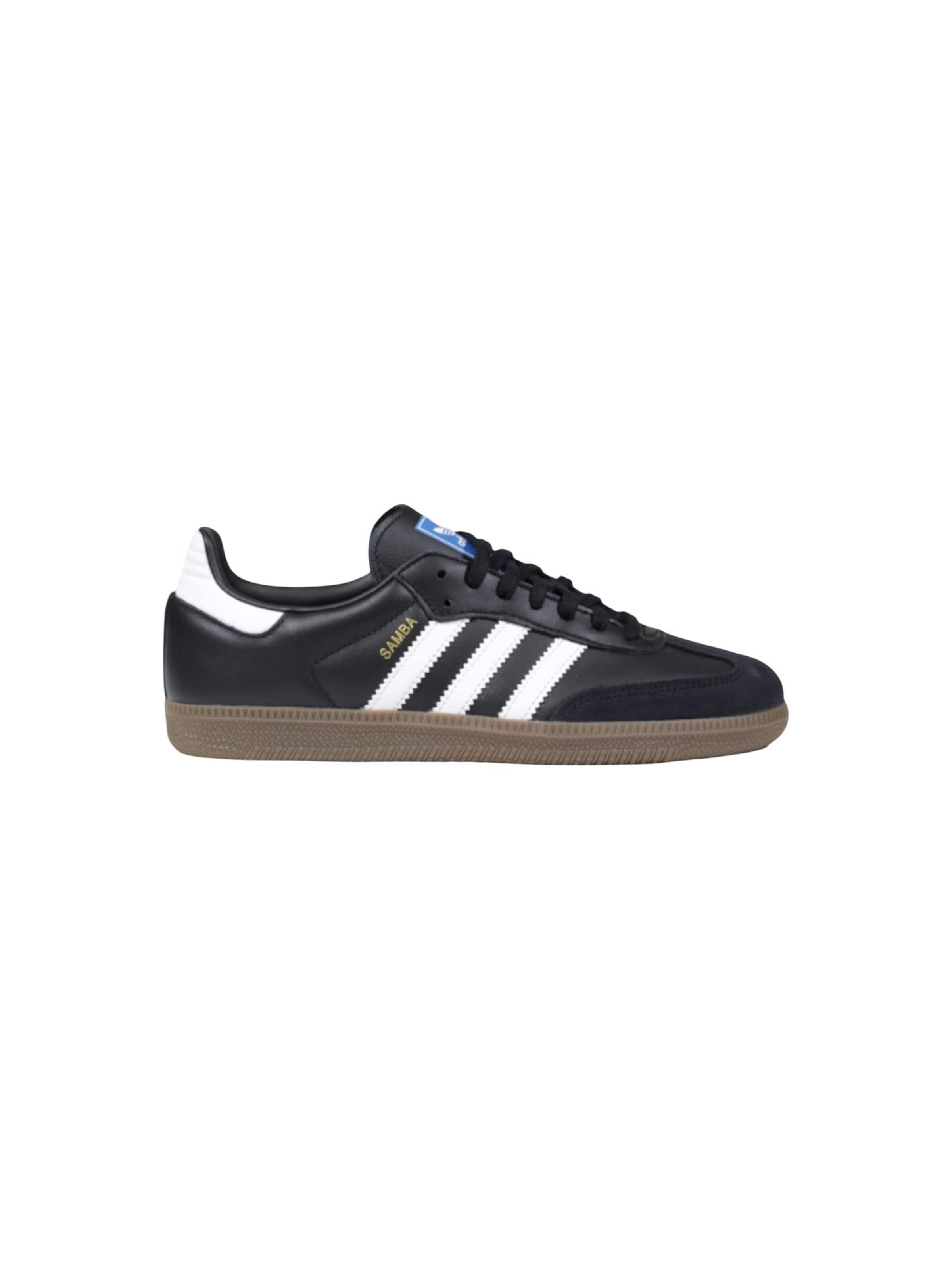 Sneaker bassa 'SAMBA OG J IE3676' di ADIDAS ORIGINALS in nero: frontale