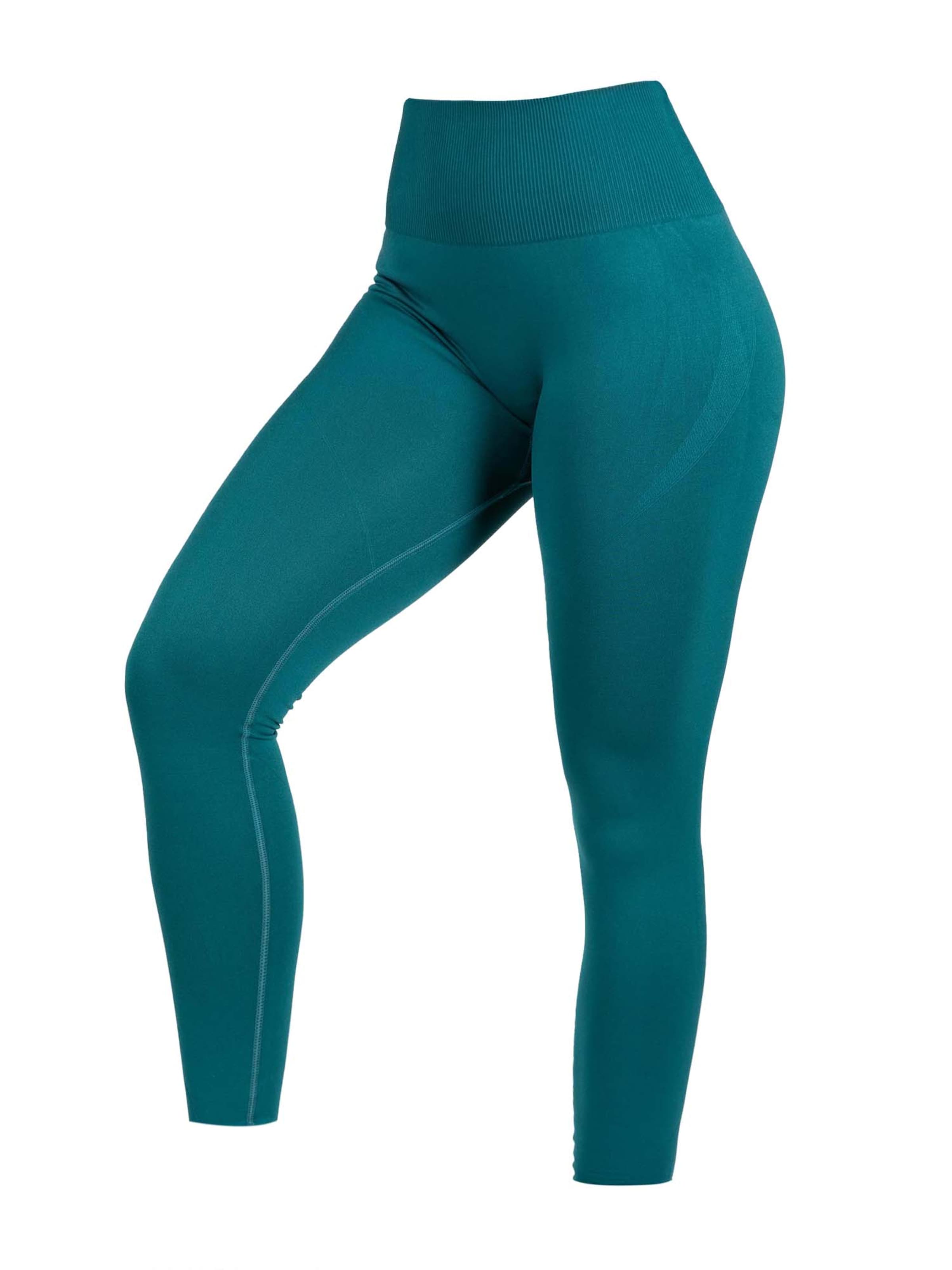 Skinny Pantaloni sportivi 'Yava' di Gorilla Wear in verde: frontale