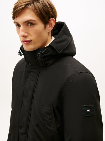Parka mi-saison TOMMY HILFIGER en noir