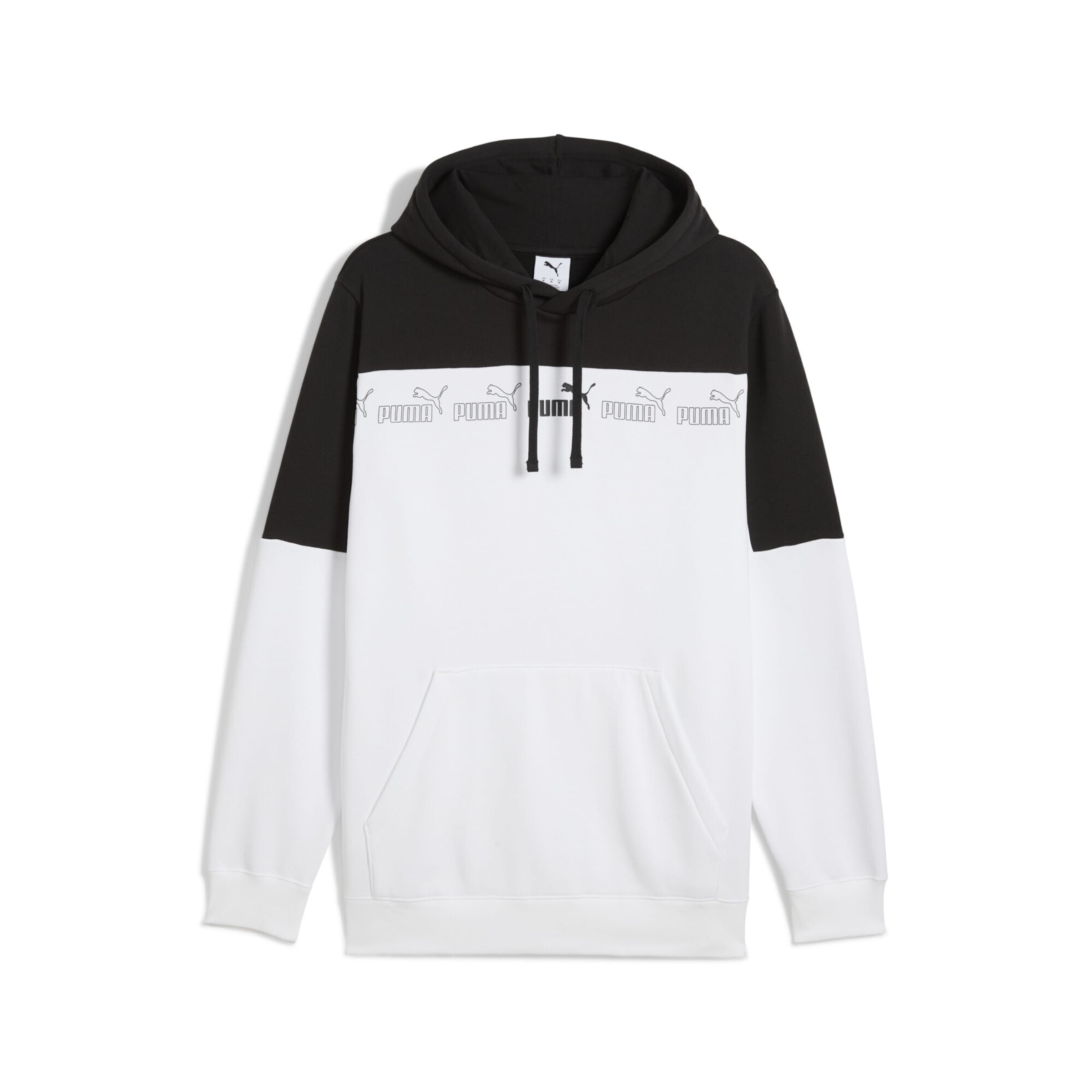 PUMA Sweatshirt 'Around The Block' in Weiß: Vorderseite