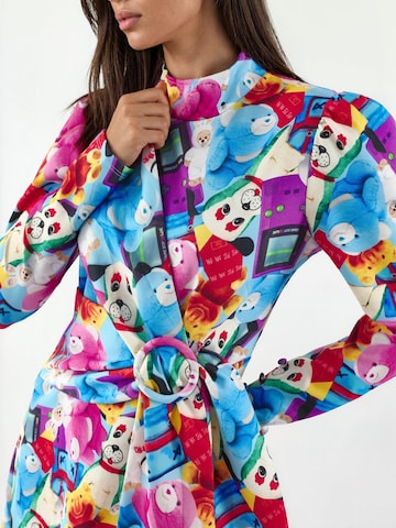 MSN Collection - Vestido em mistura de cores