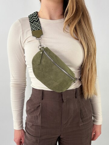 lePelou Fanny Pack 'NOA small' in Green