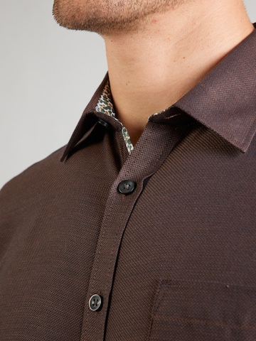 Jack's Regular fit Overhemd in Bruin