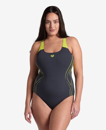 ARENA Active Swimsuit in Blue: front