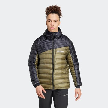 ADIDAS TERREX Outdoor jacket in Green: front