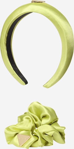 WEAT WE EAT AVOCADO TOAST Hair Jewelry in Green: front