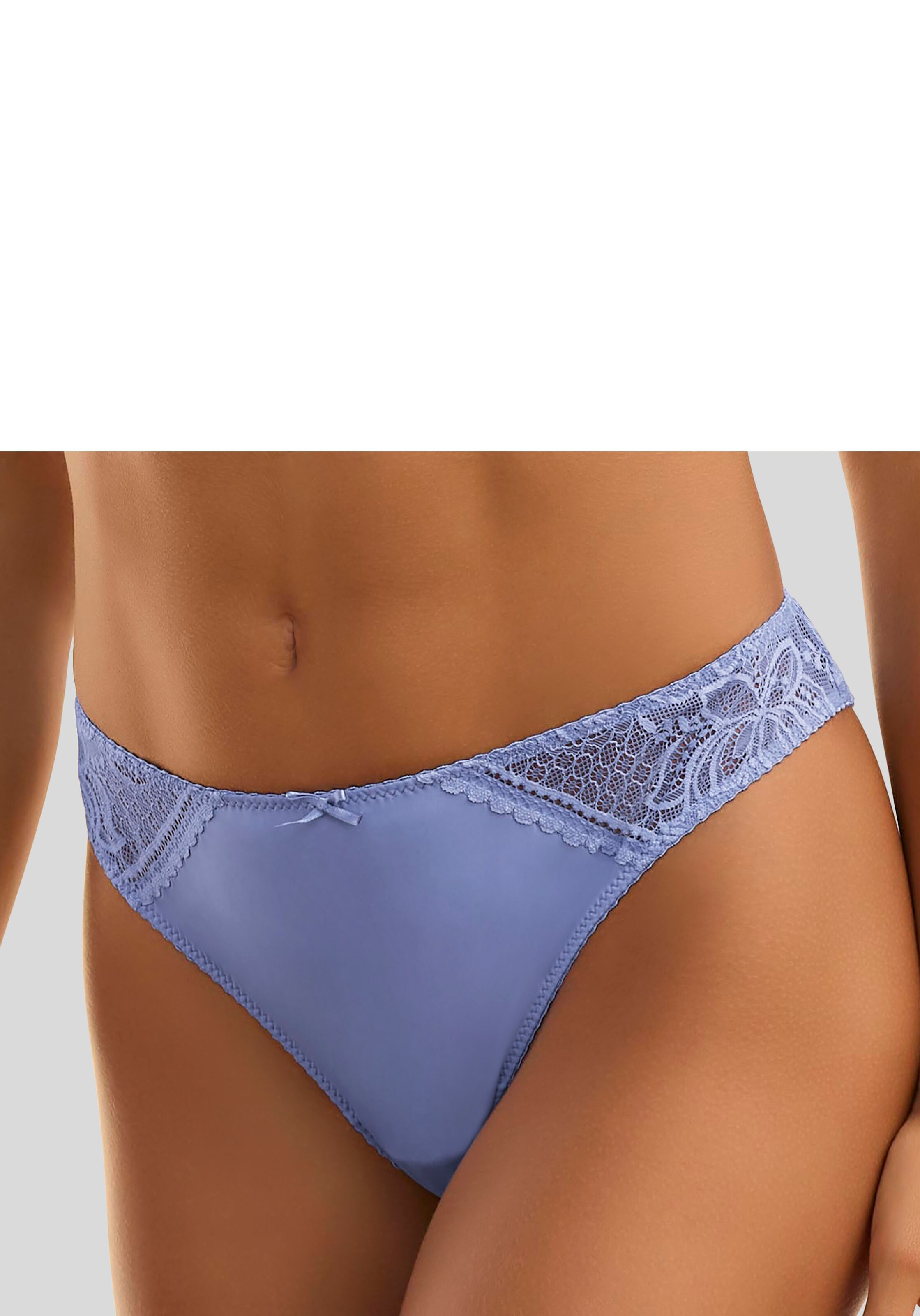 Slip LASCANA en violet : devant