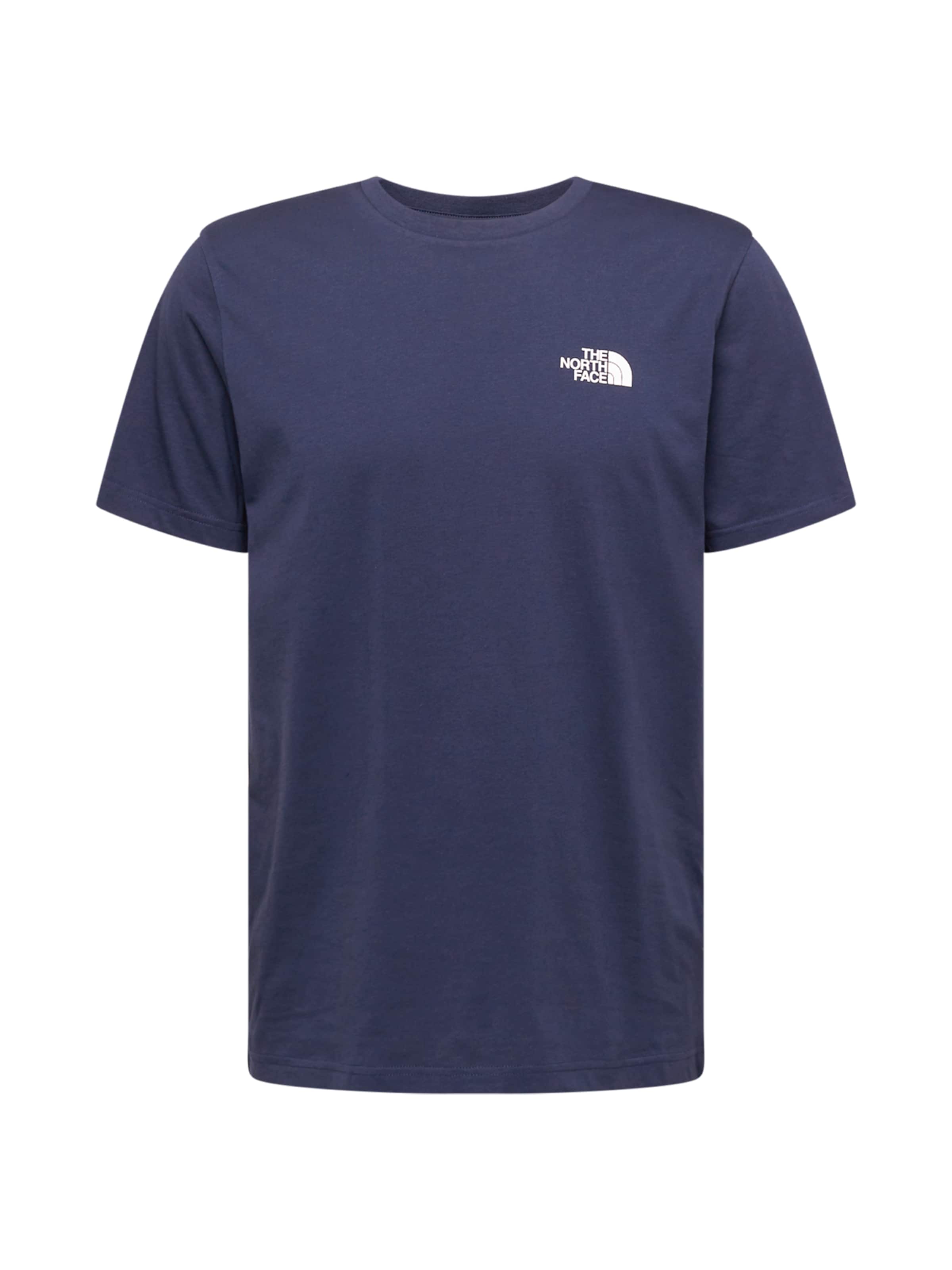 Tricou 'Simple Dome' de la THE NORTH FACE pe albastru: față