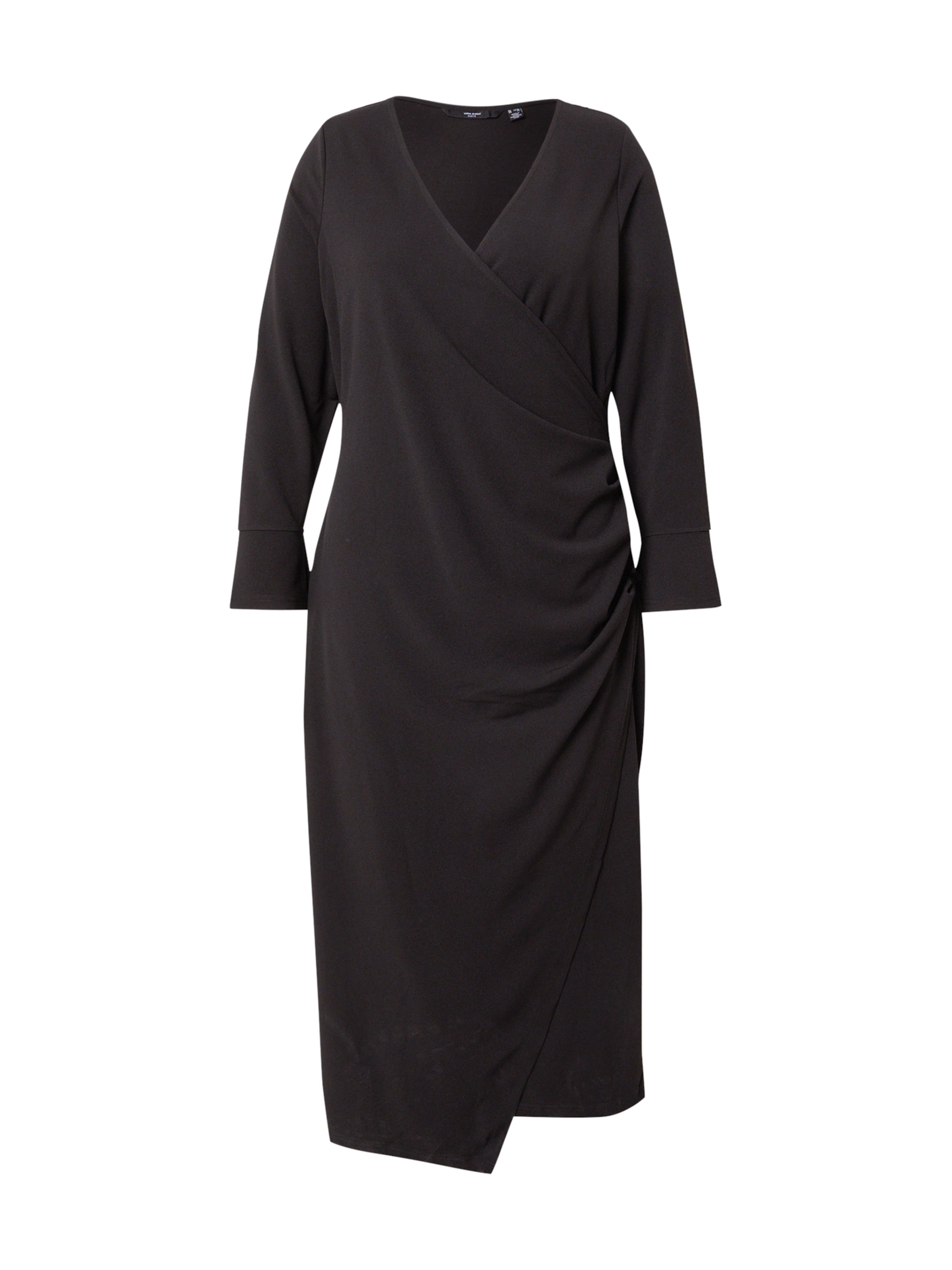 Vero Moda Curve Kleid in Schwarz: Vorderseite