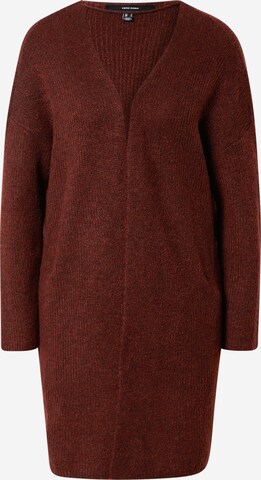 Cardigan 'Vigga' VERO MODA en rouge : devant