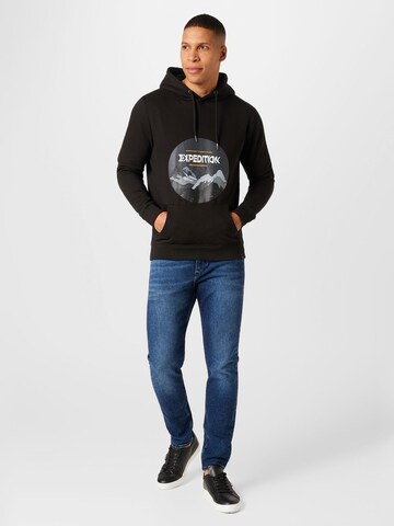 Denim Project Sweatshirt in Black