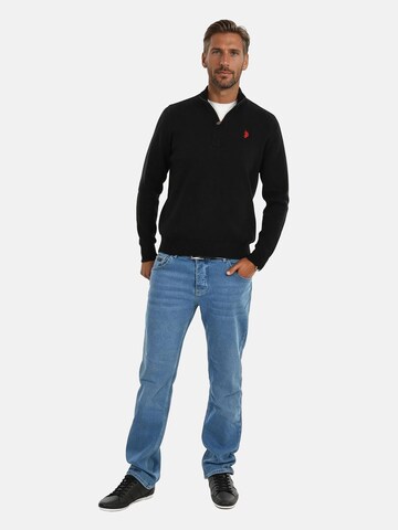 U.S. POLO ASSN. Pullover in Schwarz