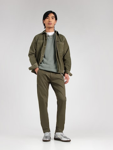 G-STAR Skinny Chinosy w kolorze zielony