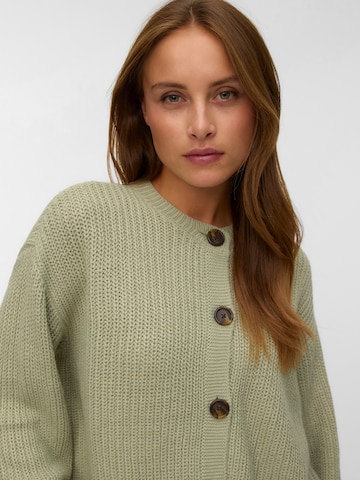 VERO MODA Cardigan 'VMLEA' i grøn