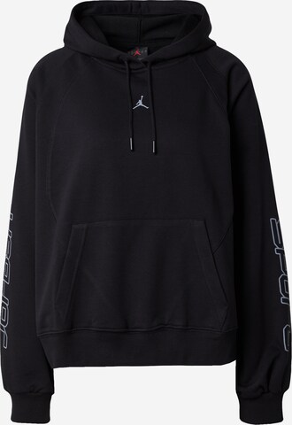 Jordan Athletic Sweatshirt in Black: front