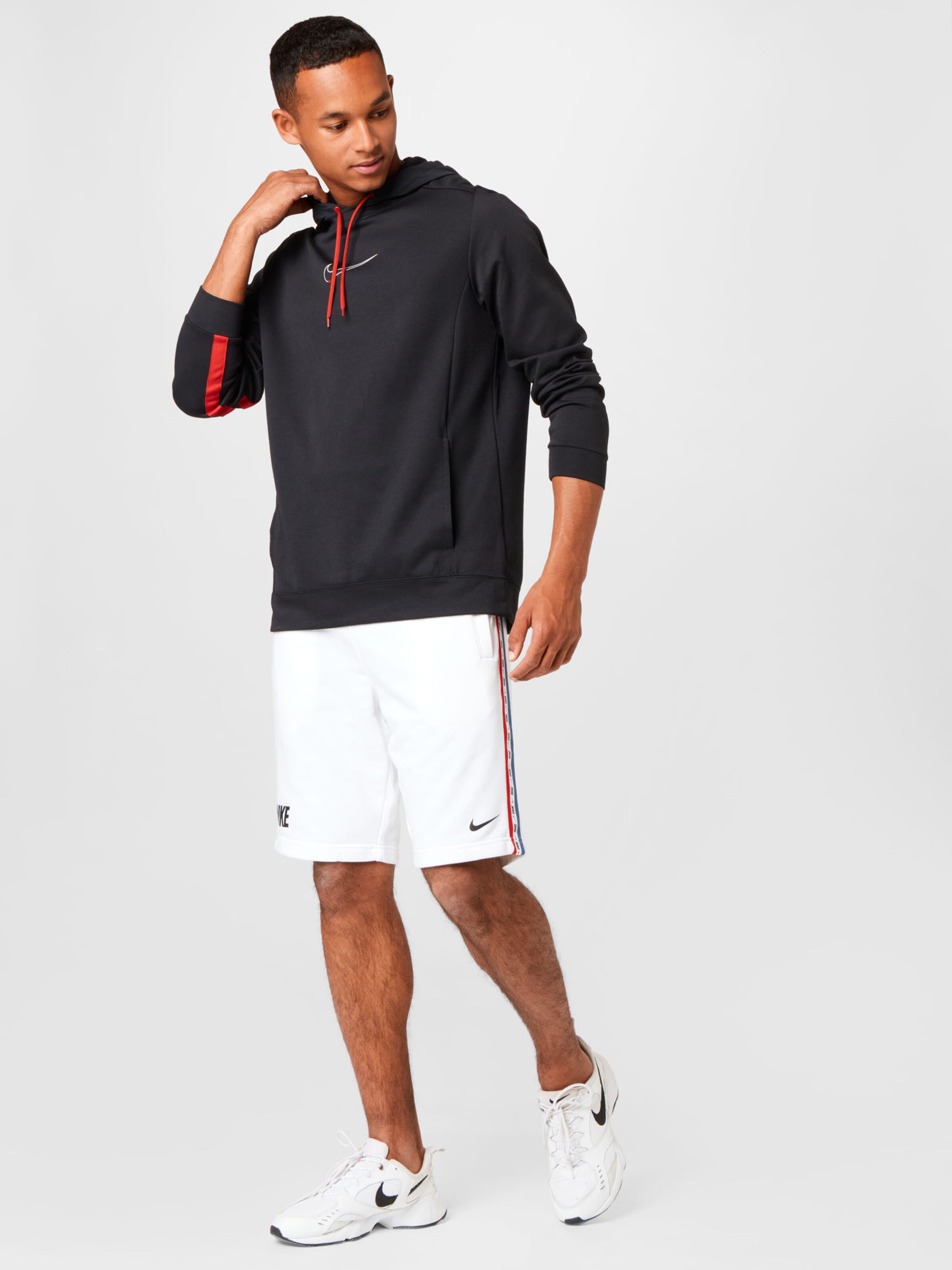 Männer Hosen Nike Sportswear Shorts 'REPEAT' in Weiß - EX58631