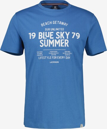 LERROS T-Shirt in Blau: Vorderseite