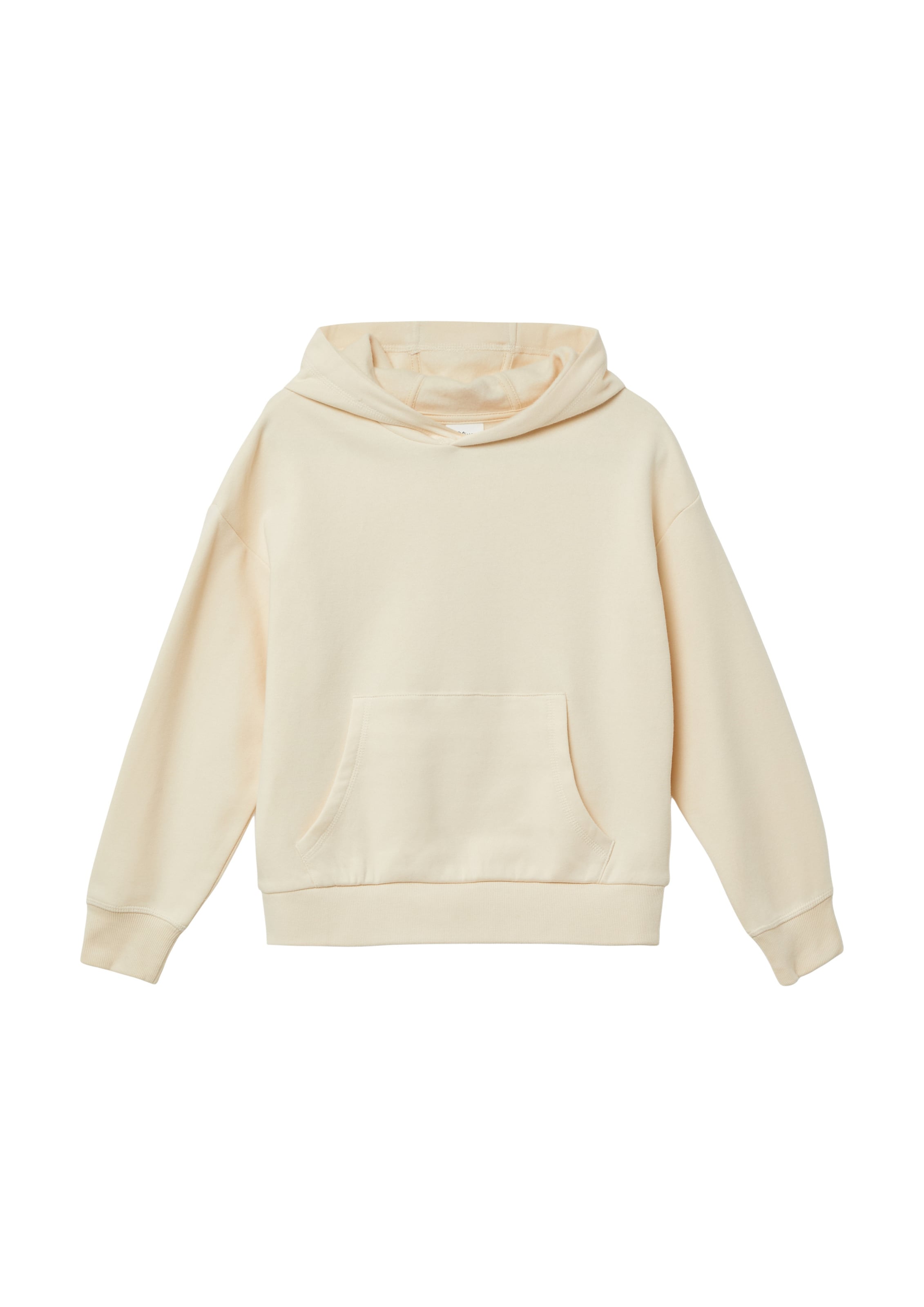 Sweat-shirt s.Oliver en beige : devant