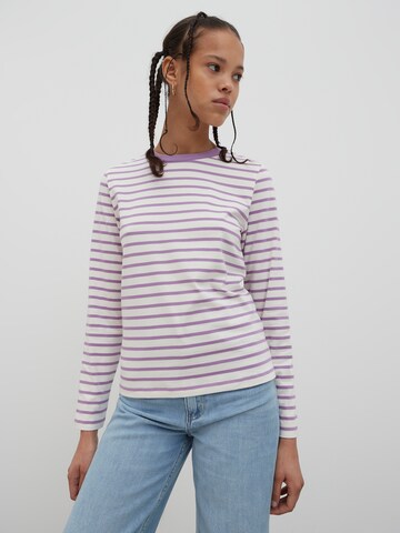 T-shirt 'Pixie' EDITED en violet : devant