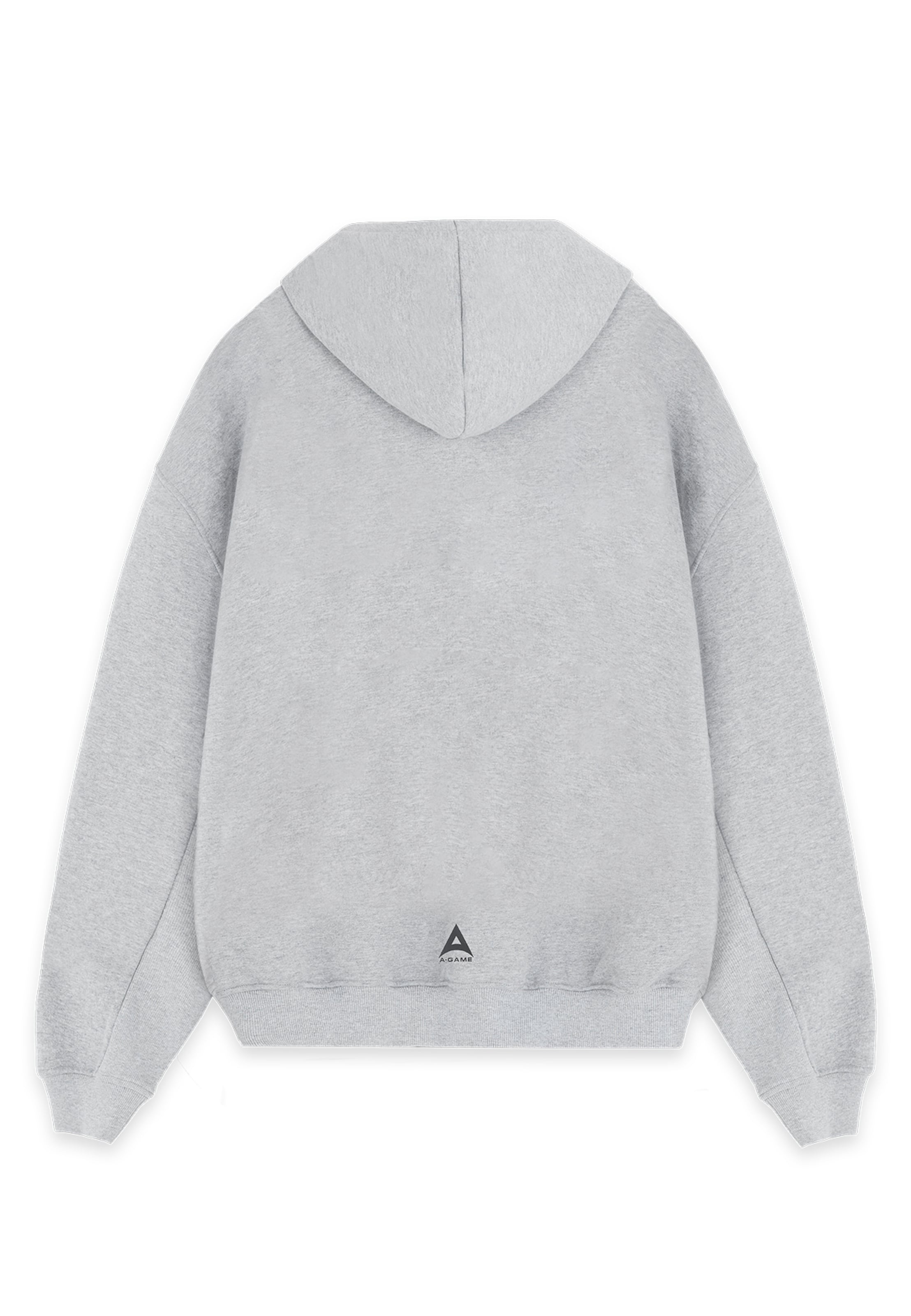 A-GameSportska sweater majica - siva boja: stražnji dio