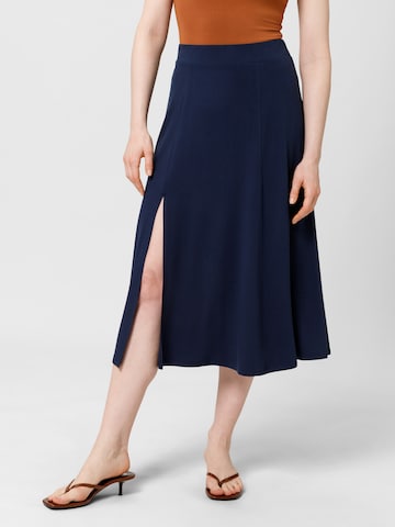 Jupe 'Sienna' Les Lunes en bleu : devant