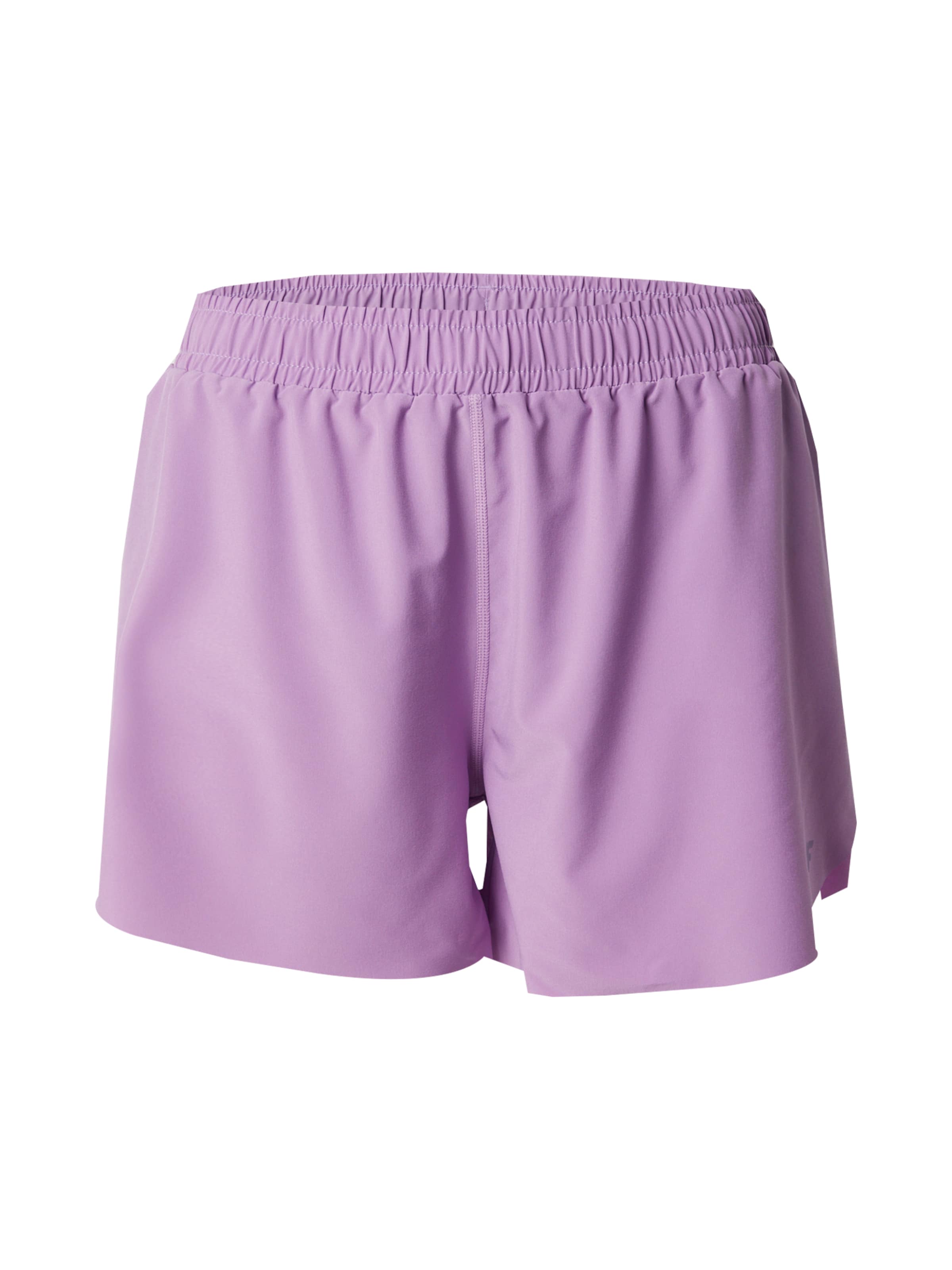 4F regular Παντελόνι φόρμας σε λιλά: μπροστά