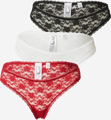 String di GUESS in rosso: frontale