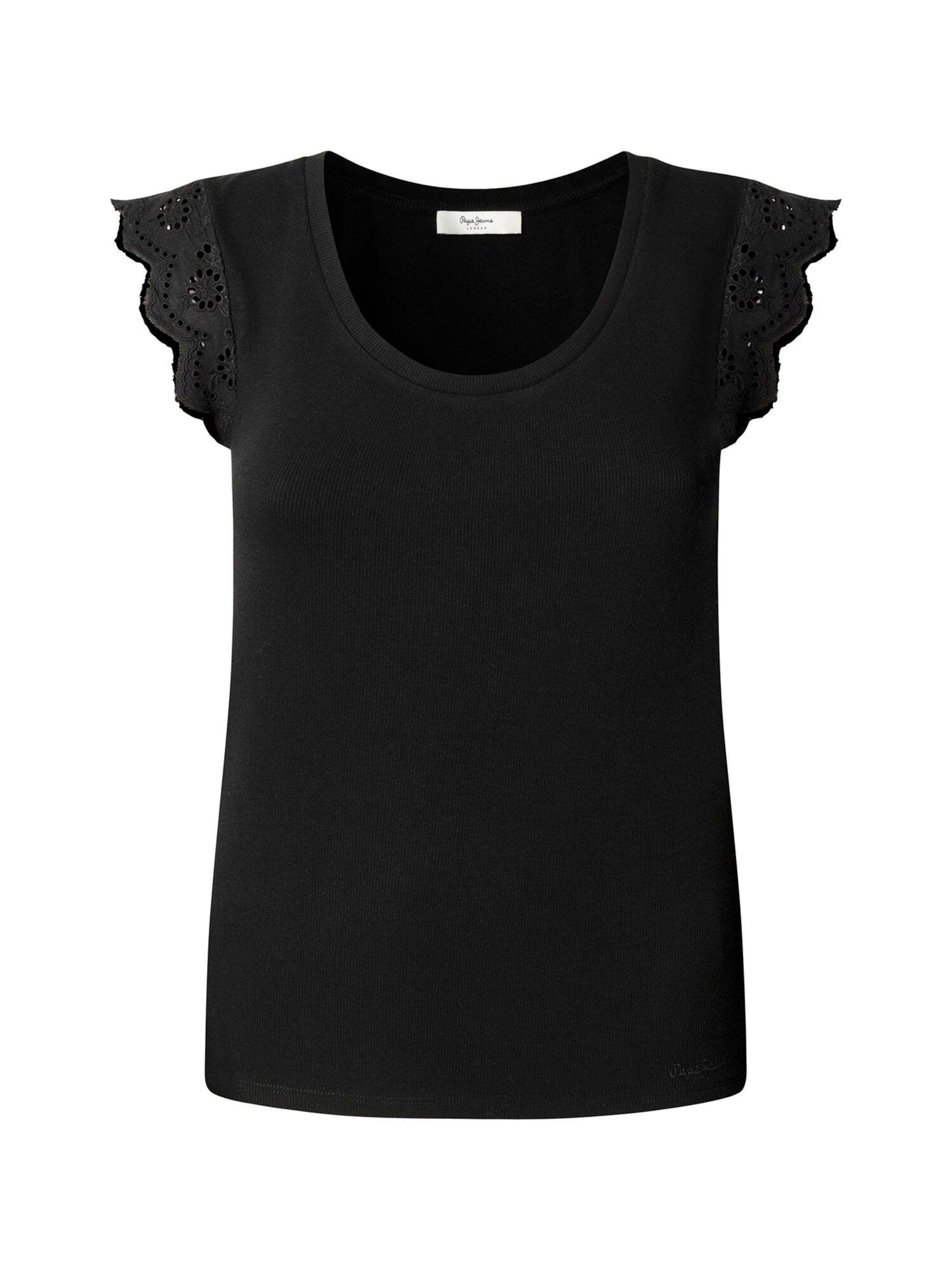 Pepe Jeans T-Shirt 'Mireya' in Schwarz: Vorderseite