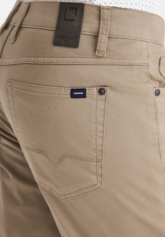 Stooker Men Regular Jeans 'Frisco' in Beige