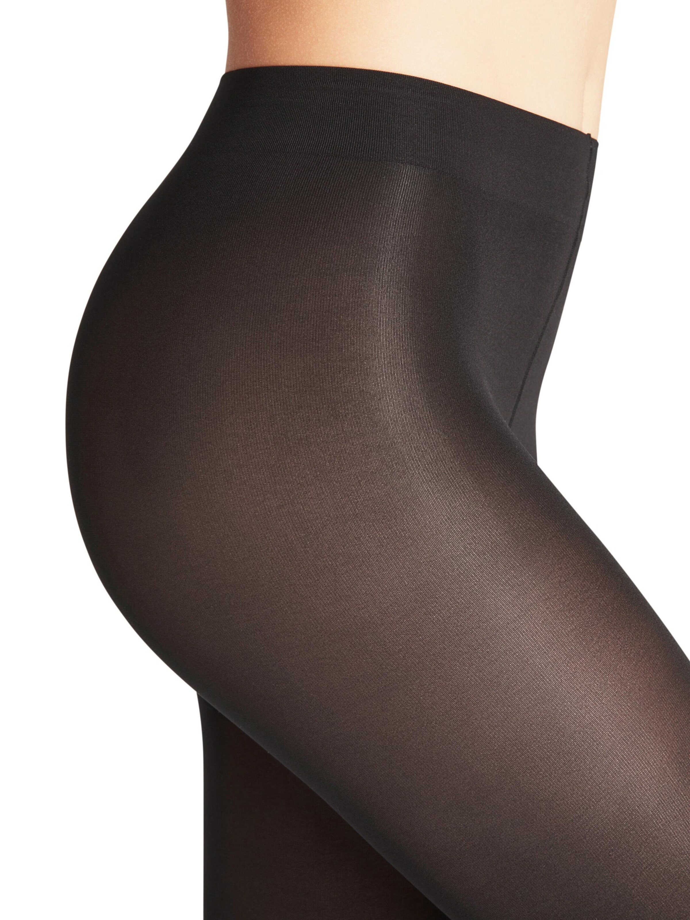FALKE Tights 'Seidenglatt' in Black