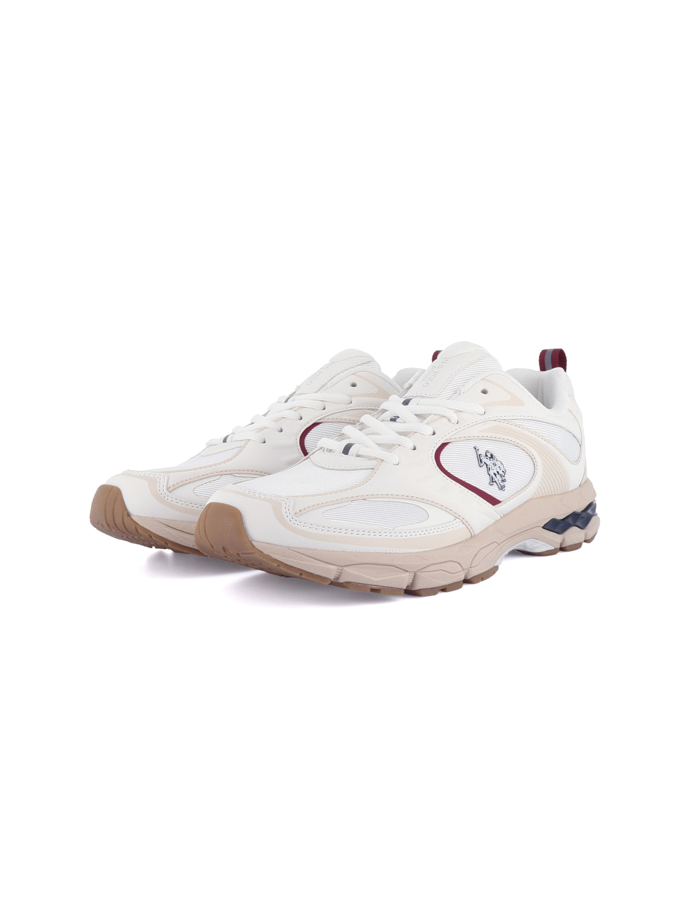 Baskets basses 'Swift' US POLO ASSN. en blanc