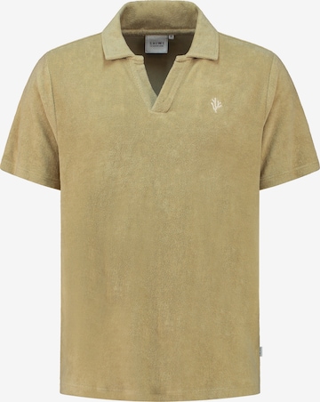 Shiwi Shirt 'NICO ' in Beige: voorkant