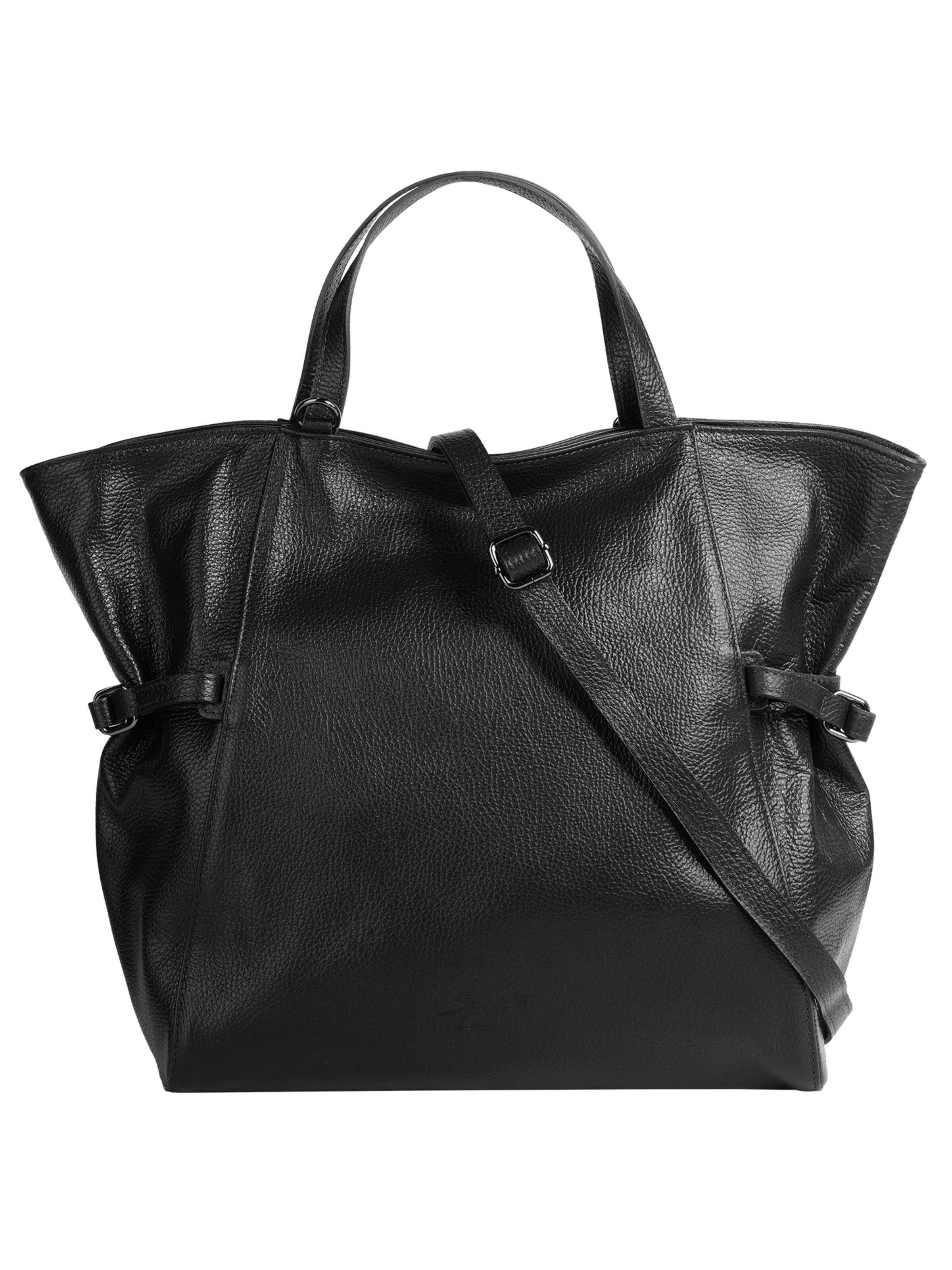 Cabas Samantha Look en noir : devant