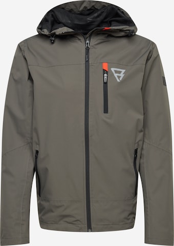 BRUNOTTI Outdoor jacket 'Weylin' in Grey: front