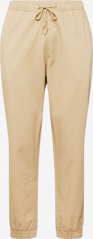 CONVERSE Tapered Byxa i beige: framsida