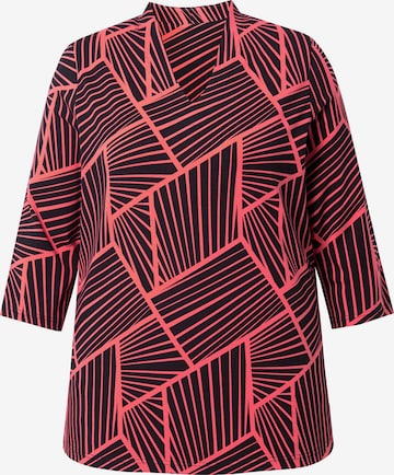 Ulla Popken Bluse in Rot: Vorderseite