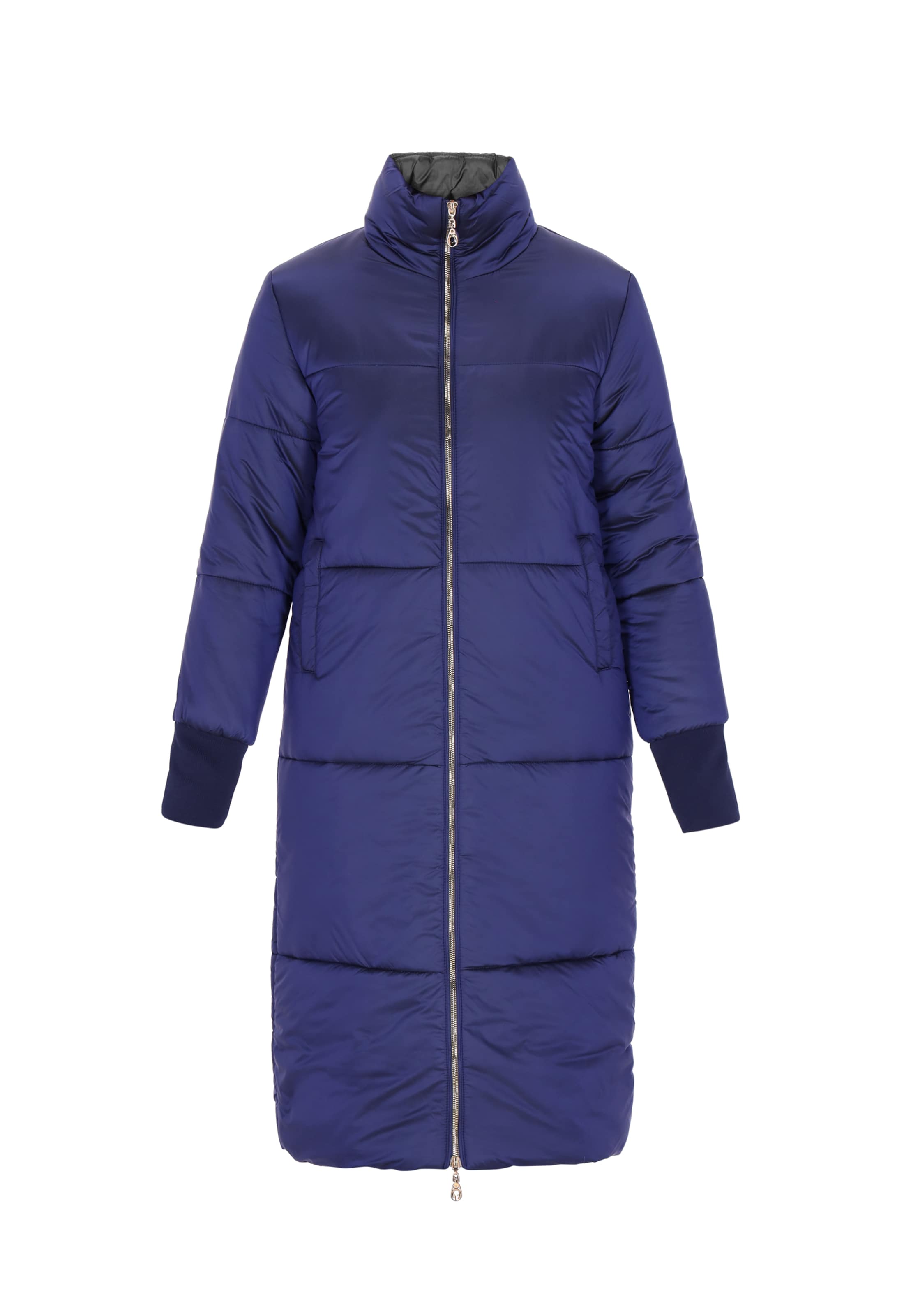 faina - Abrigo de invierno en azul: frente