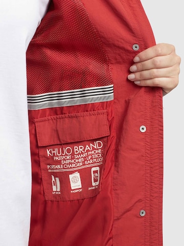 khujo Between-Season Jacket 'ADDA' in Red